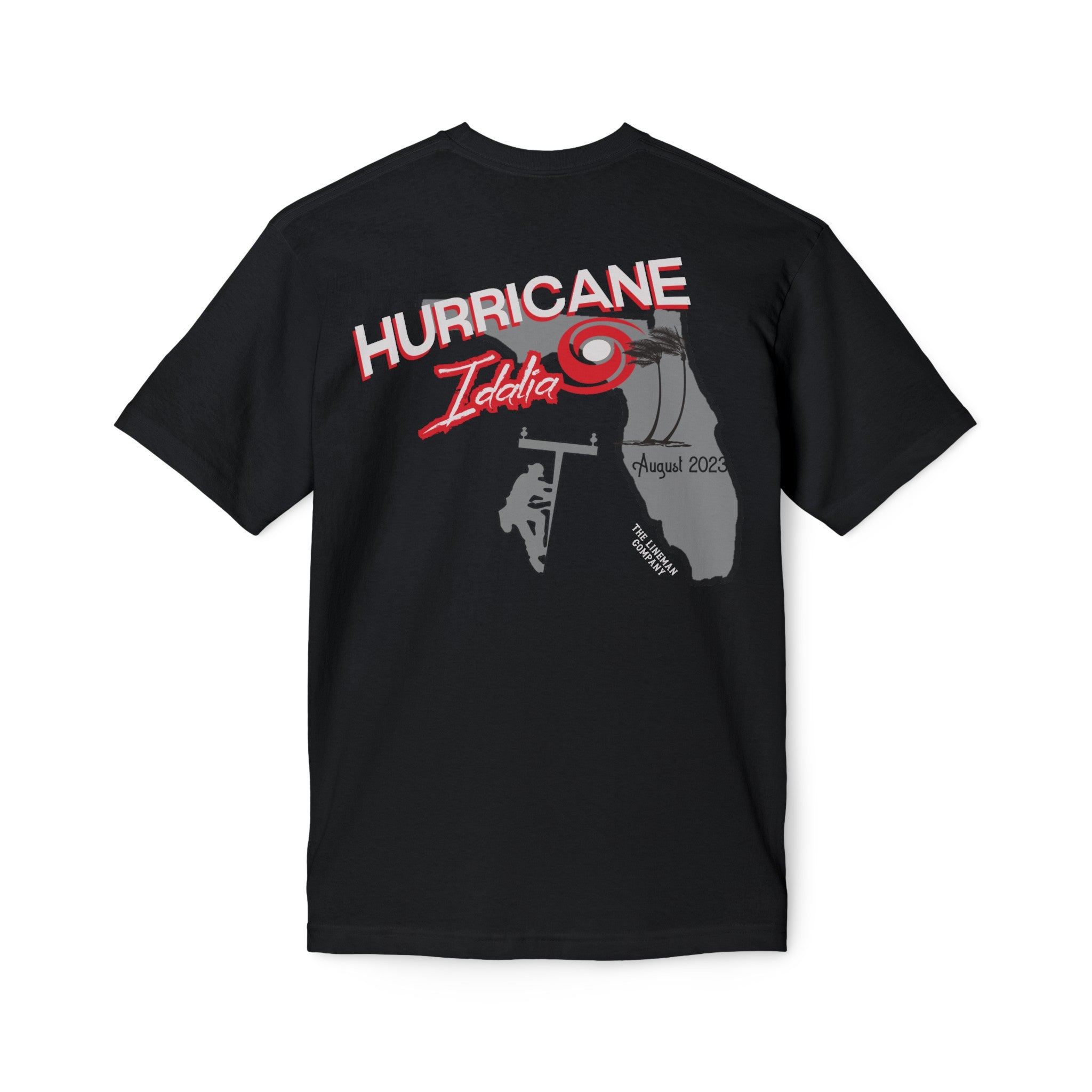 Hurricane Idalia T shirt The Lineman Company