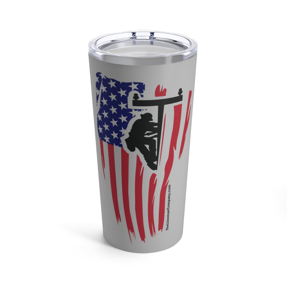 American Flag Tumbler 20oz