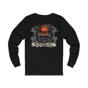 "Blue Collar Rebellion" Original Long Sleeve T-Shirt (3 Colors)
