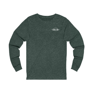 "Born N Raised"Blue Collar Long Sleeve T-Shirt