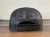 "Blue Collar Lineman" Leather Patch Flat Bill Snapback