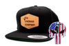 "The Lineman Company" Leather Patch Flat Bill