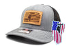 "Lineman Flag" Leather Patch Richardson 112 Hat