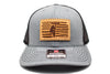 "Lineman Flag" Leather Patch Richardson 112 Hat