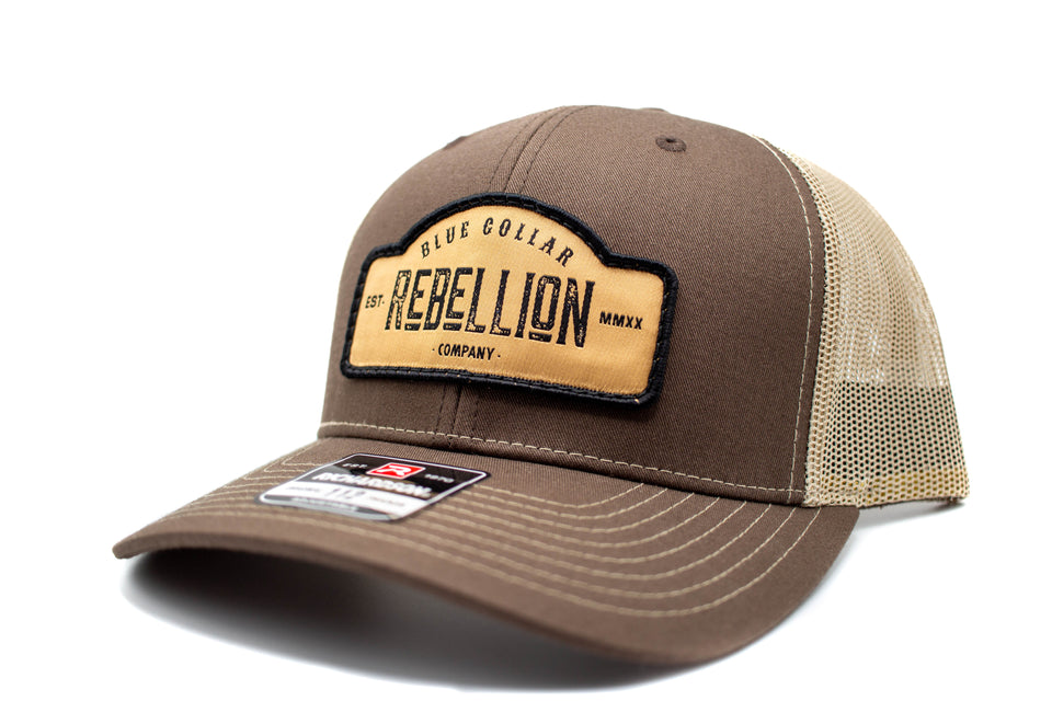"Blue Collar Rebellion" Richardson 112 Patch Hat
