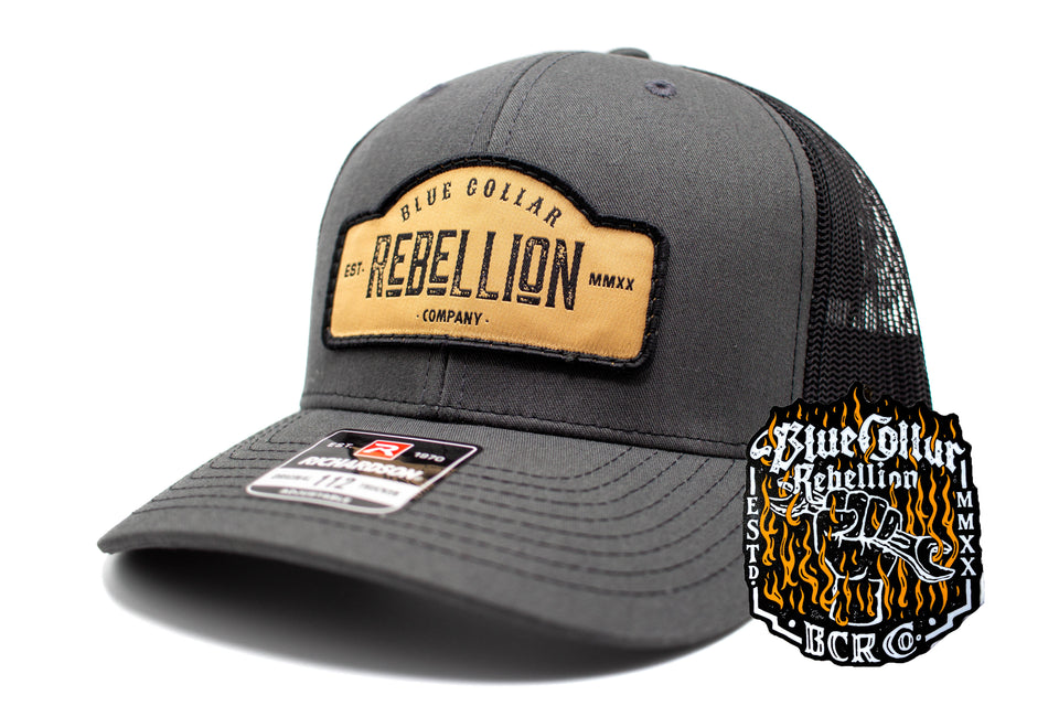 "Blue Collar Rebellion" Richardson 112 Patch Hat