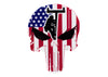 "Lineman Punisher Skull" 3x2" Sticker
