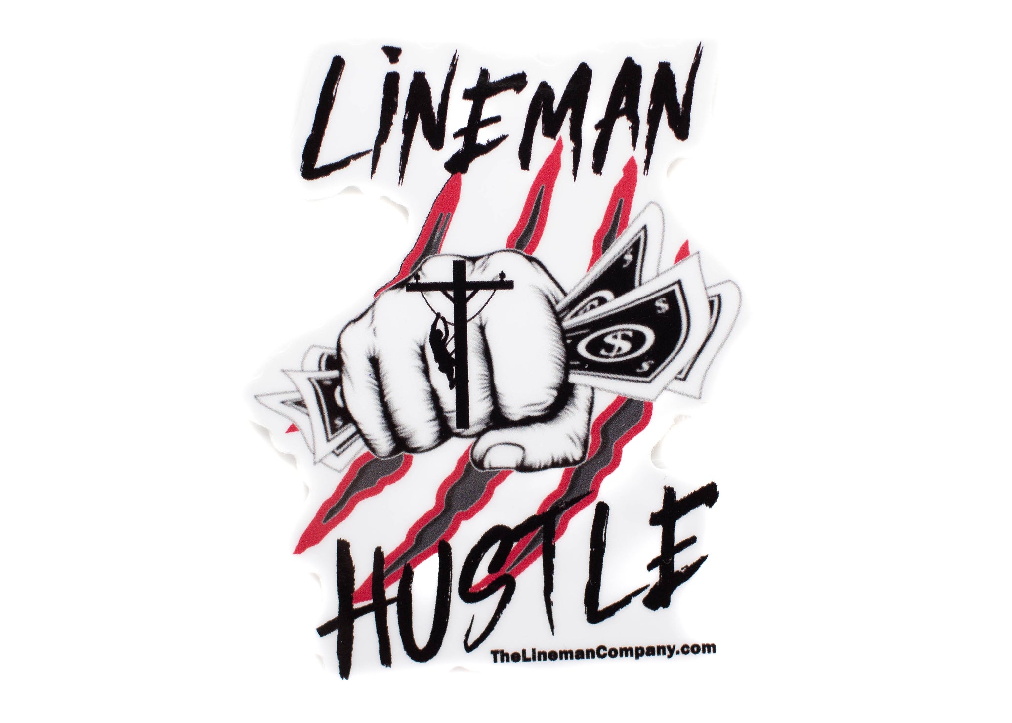 Line Man Sticker Good