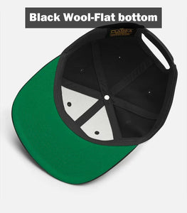 "Lineman Brotherhood Lightning Bolt" Flat Bill Patch Hat
