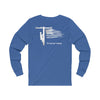 "Lineman Flag Pole" Long Sleeve T-Shirt (4 Colors)