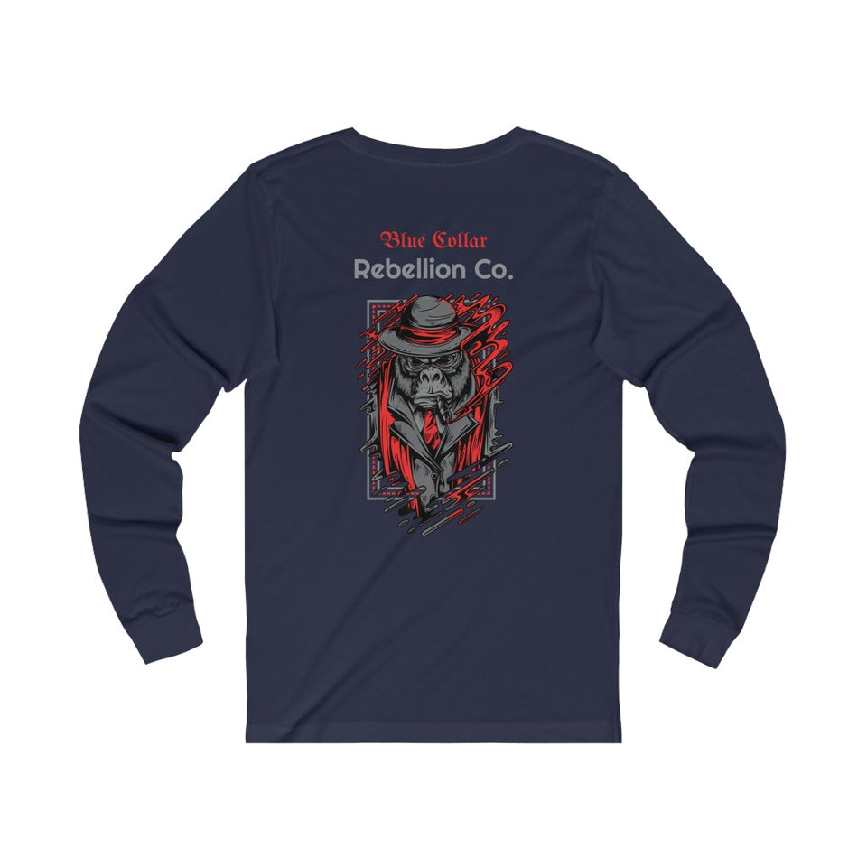 "Blue Collar Rebellion Mafia" Long Sleeve T-Shirt (4 Colors)