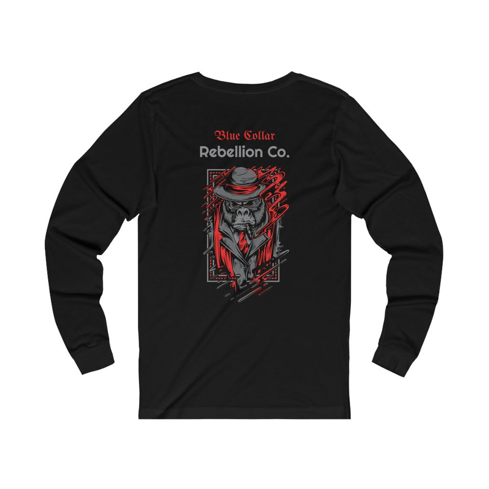 "Blue Collar Rebellion Mafia" Long Sleeve T-Shirt (4 Colors)