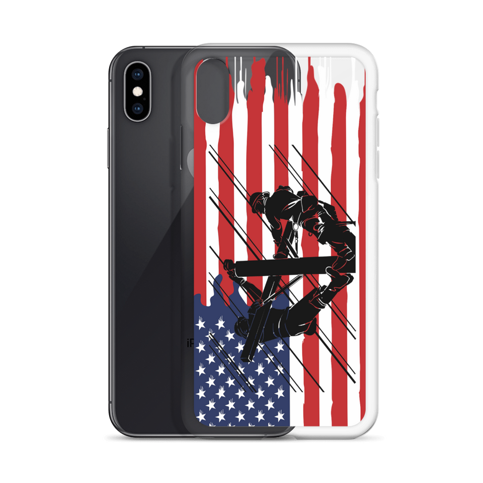 Merica Lineman iPhone Case