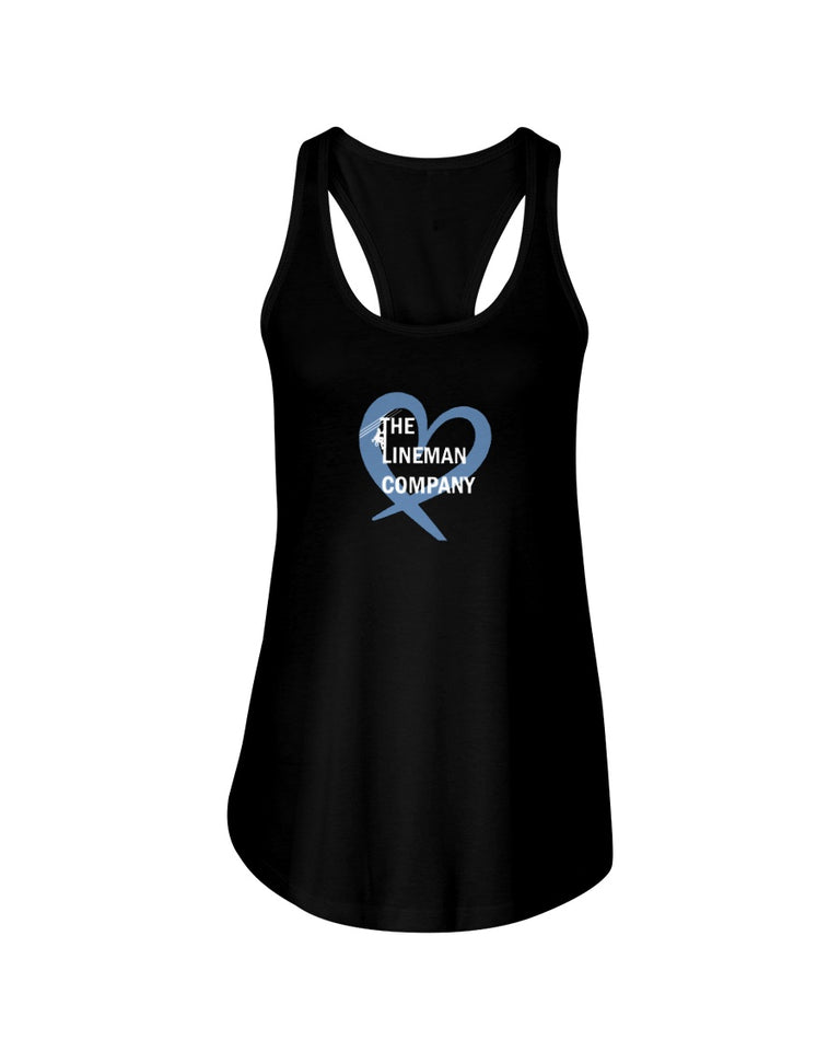 "The Lineman Company Heart" Original Tank Top (15 Colors)