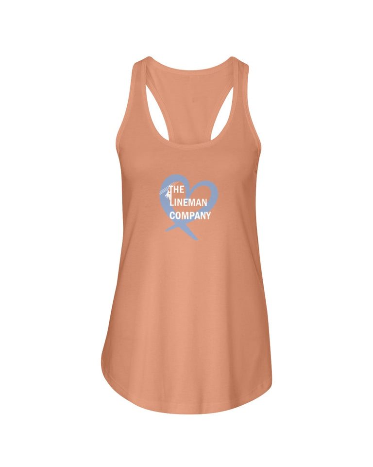 "The Lineman Company Heart" Original Tank Top (15 Colors)