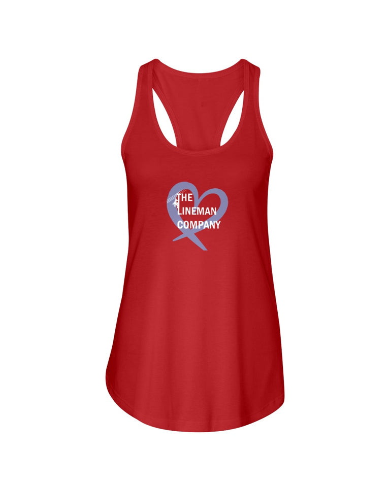 "The Lineman Company Heart" Original Tank Top (15 Colors)