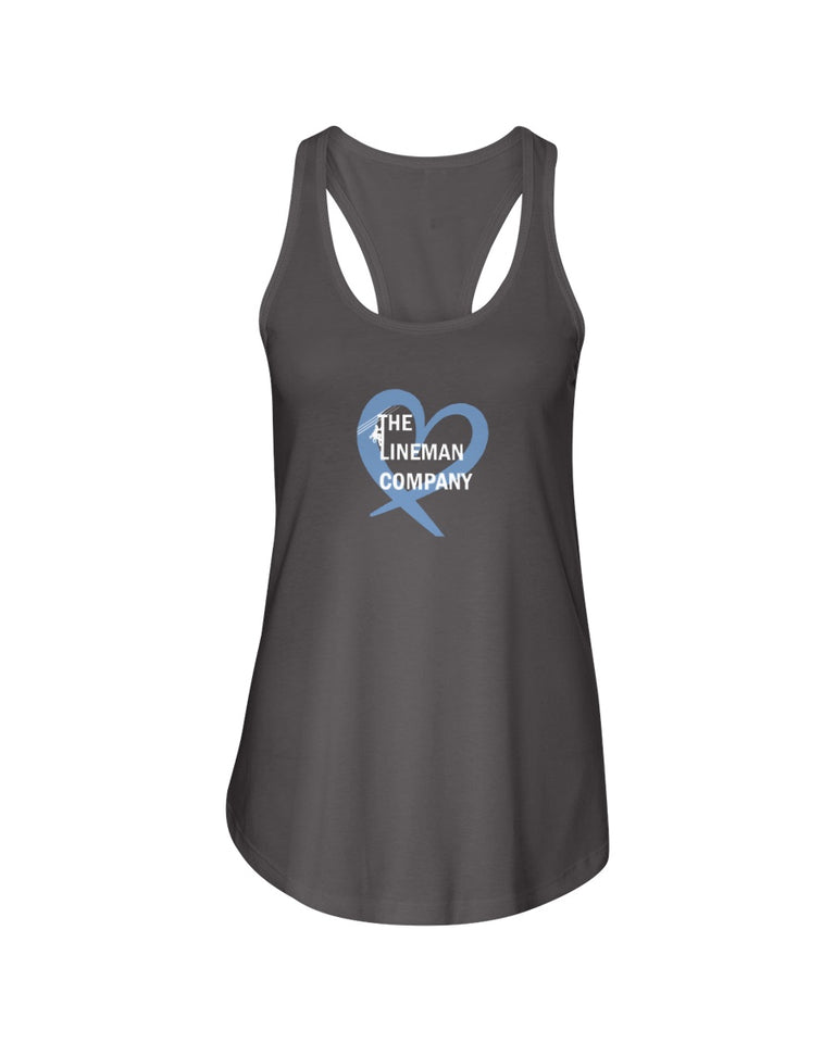 "The Lineman Company Heart" Original Tank Top (15 Colors)