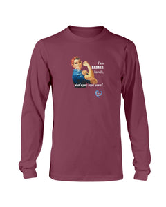 "Badass Linewife" Long Sleeve T-Shirt (11 Colors)