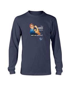 "Badass Linewife" Long Sleeve T-Shirt (11 Colors)