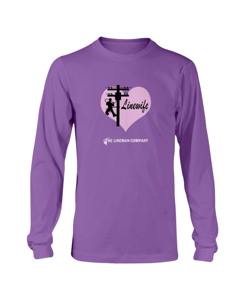 "Linewife Heart" Long Sleeve T-Shirt (9 Colors)