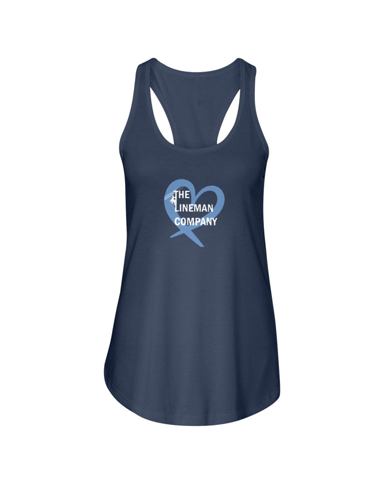 "The Lineman Company Heart" Original Tank Top (15 Colors)