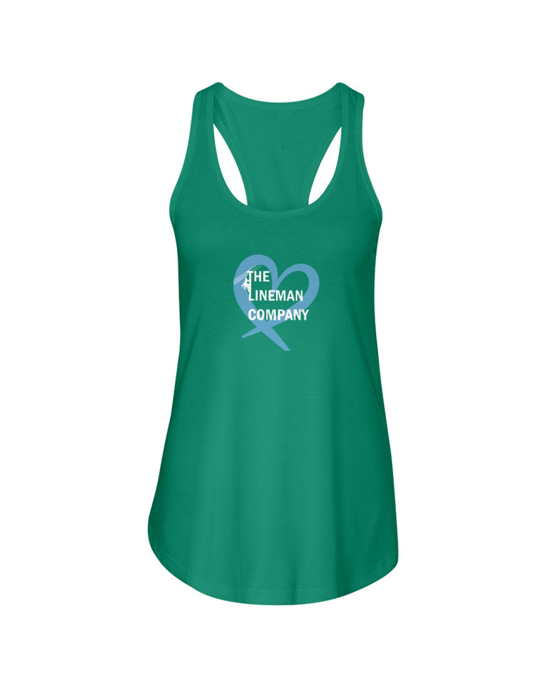 "The Lineman Company Heart" Original Tank Top (15 Colors)