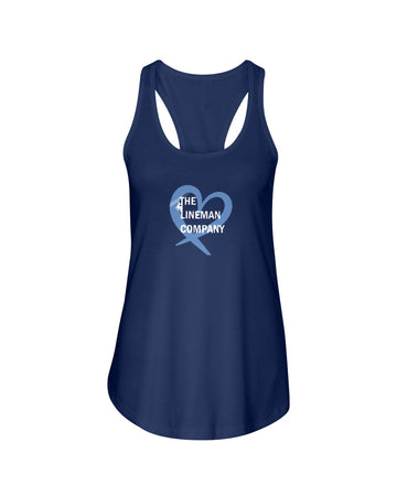 "The Lineman Company Heart" Original Tank Top (15 Colors)