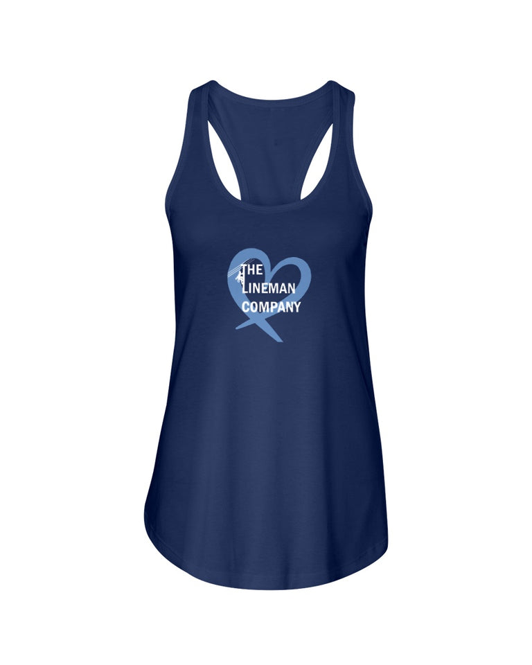 "The Lineman Company Heart" Original Tank Top (15 Colors)