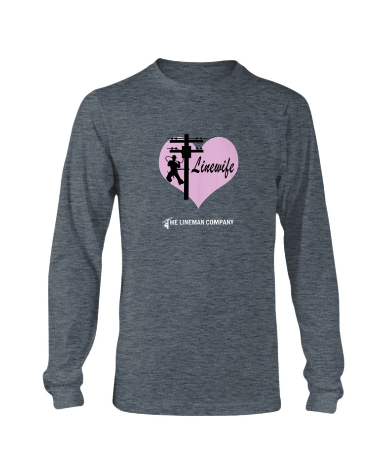 "Linewife Heart" Long Sleeve T-Shirt (9 Colors)