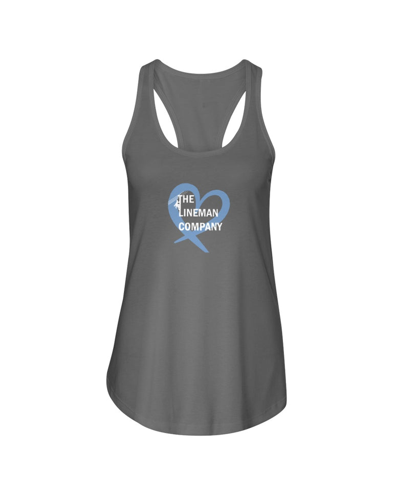 "The Lineman Company Heart" Original Tank Top (15 Colors)