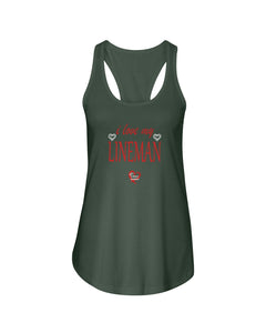 "I Love My Lineman" Tank Top (9 Colors)