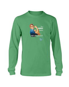 "Badass Linewife" Long Sleeve T-Shirt (11 Colors)